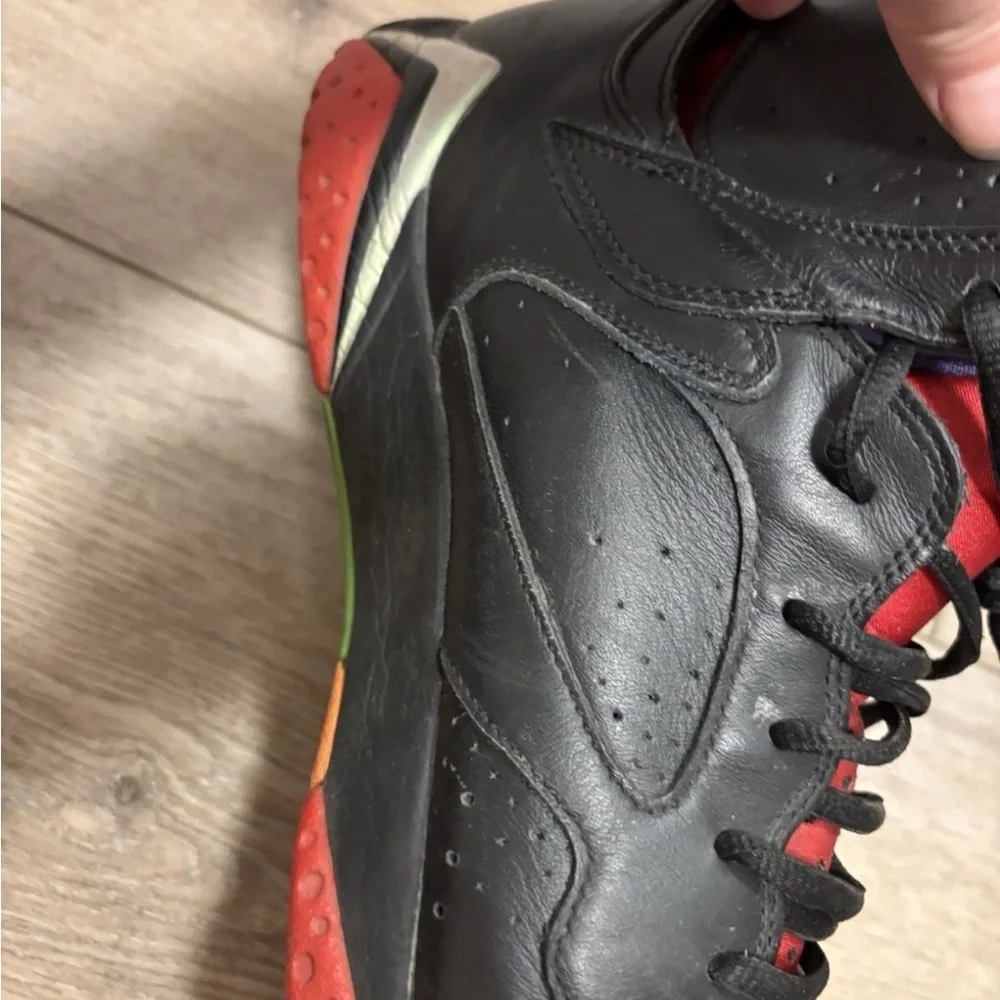 Size 11 - Nike Air Jordan 7 Retro Marvin The Martian 2015 Black Red Purple Green